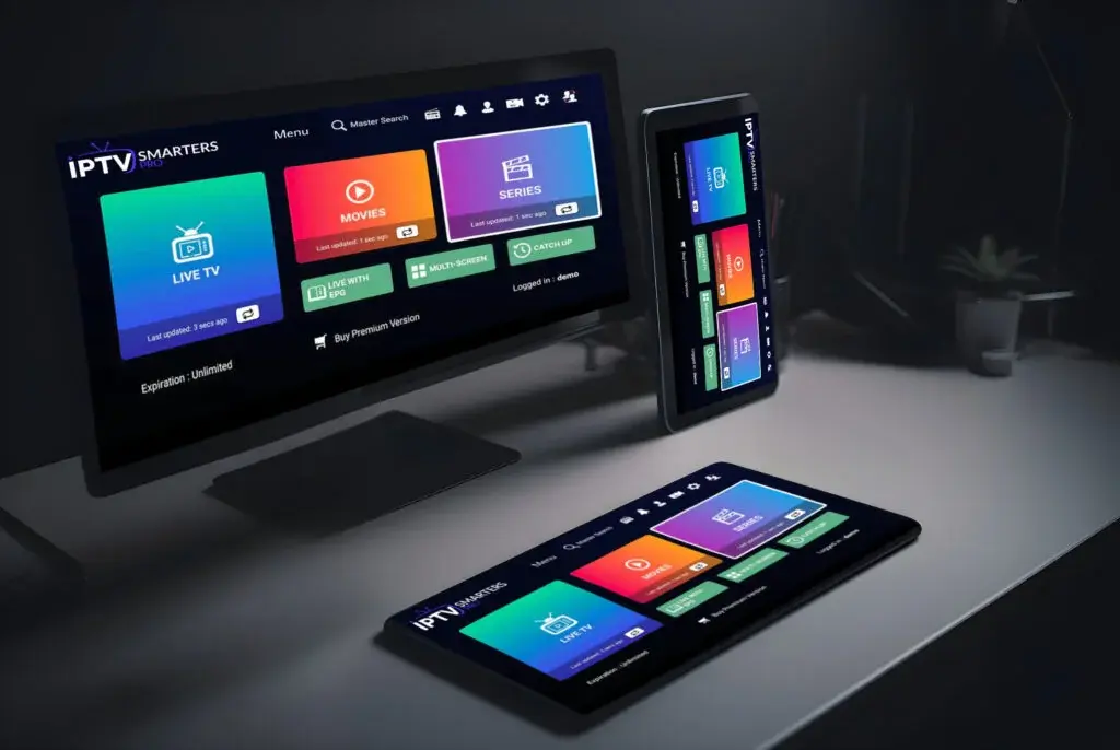 l’application IPTV Smarters